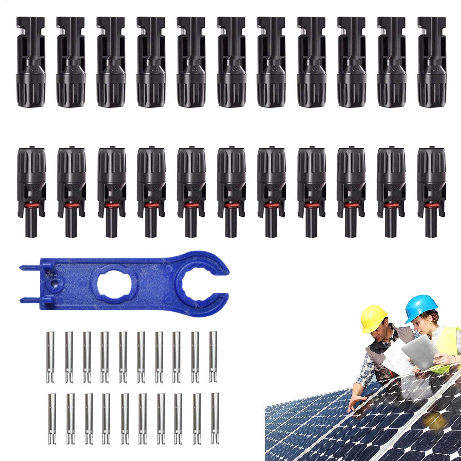 10Pair MC4 Photovoltaic Solar  - Solar Cable Mc4 Connector 评论和价格
