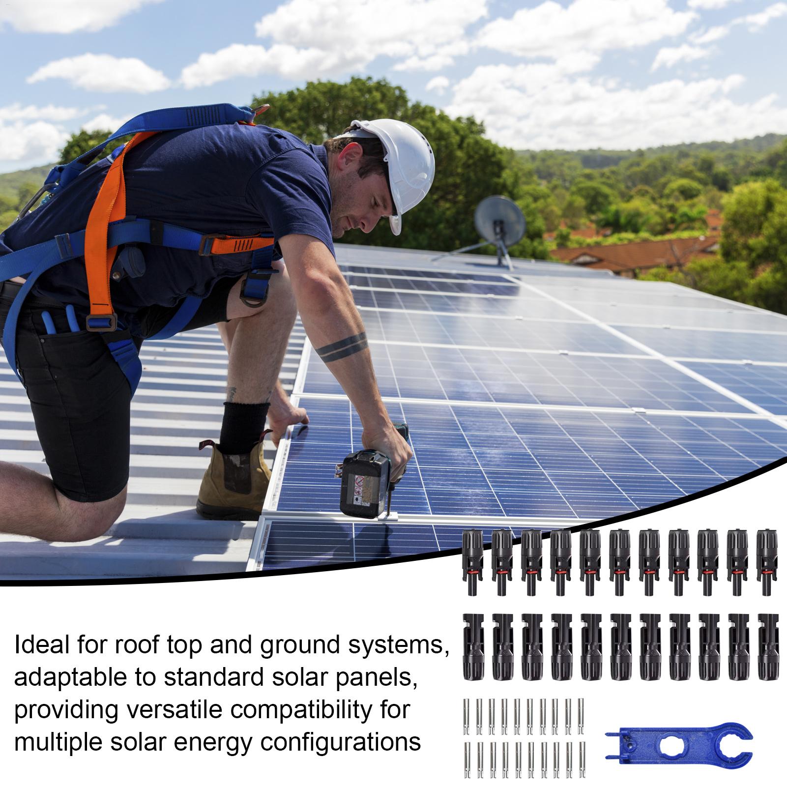 10Pair MC4 Photovoltaic Solar  - Solar Cable Mc4 Connector 评论和价格