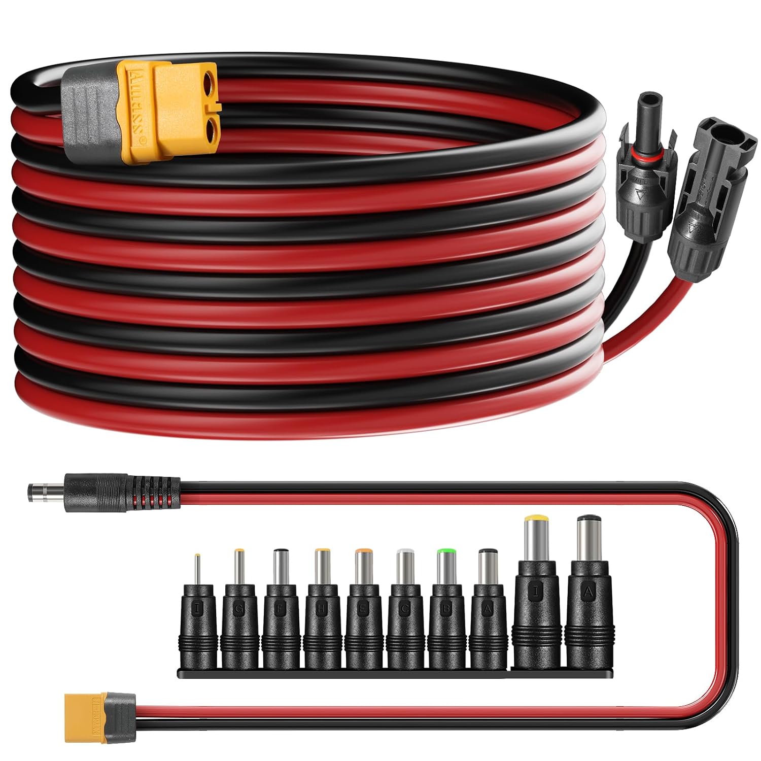 10ft 12awg Solar Cable Xt60 Ch - Solar Cable Mc4 Connector 评论和价格