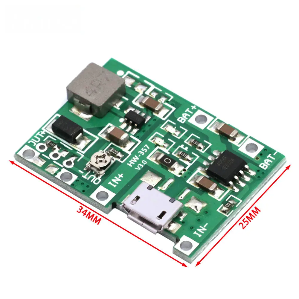 Dual-Module TP4056  MT3608 Li- - Renewable Energy Project 评论和价格