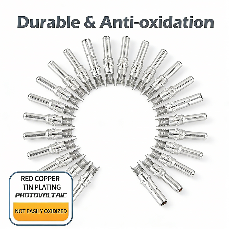 50Pairs Solar Connector Pins – - Solar Cable Mc4 Connector 评论和价格